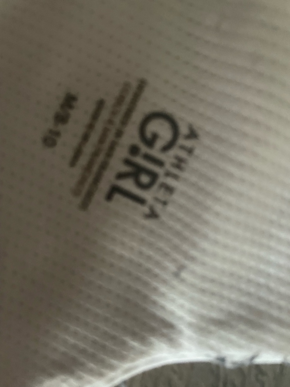 Athleta Girls White Ribbed Racerback Tank - Picture 2 of 2